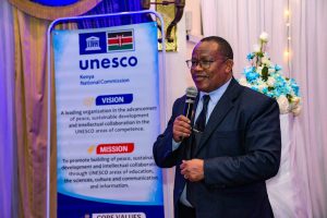 KNATCOM Ag. CEO, Dr. James Njogu, HSC