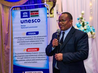 KNATCOM Ag. CEO, Dr. James Njogu, HSC