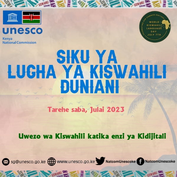 World Kiswahili Language Day Kenya National Commision for UNESCO