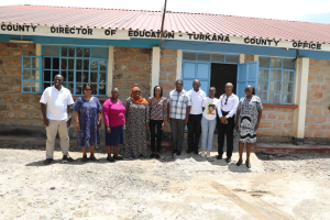 STEM-Mentorship-Camp-2024-Coordinators-courtesy-call-to-Turkana-County-Director-of-Education