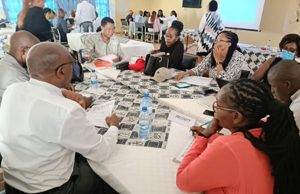 Group discussion during the ESD Action research orientation workshop