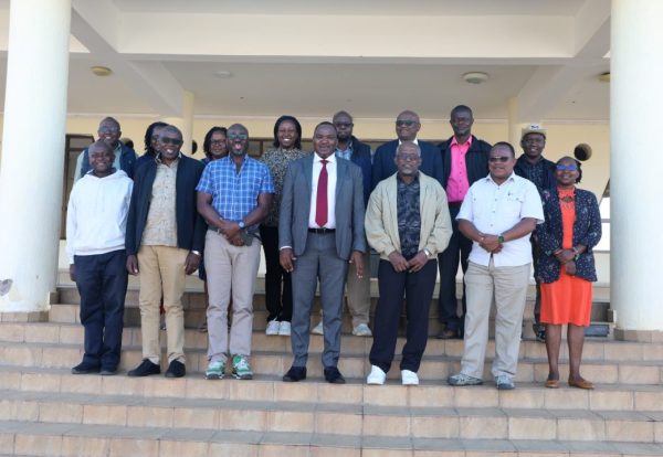 KNATCOM Board of management, and Secretariate meeting with the Bringo County Deputy Governor Eng.Felix K. Kipng'ok