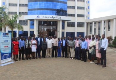 Ethics Committee Members in Homa Bay County during the Capacity building workshop