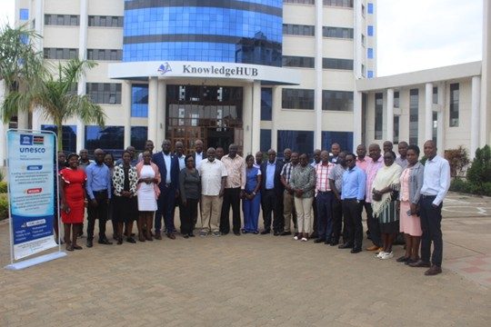 Ethics Committee Members in Homa Bay County during the Capacity building workshop