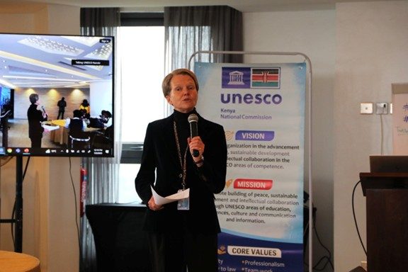 Louise Haxthausen UNESCO Regional Director for Eastern Africa.