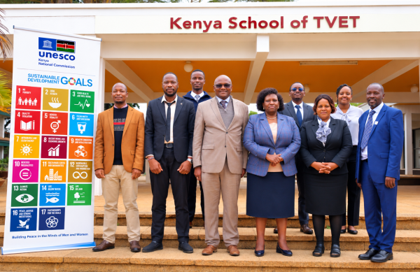 KNATCOM and stakeholders at KSTVET for the UNEVOC Consultative meeting