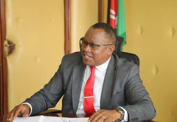 KNATCOM Ag. Secretary General - Dr. James Njogu, HSC du